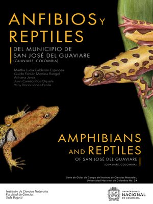 cover image of Anfibios y reptiles del municipio de San José del Guaviare (Guaviare, Colombia)